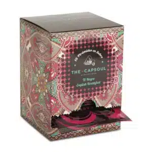 Pirámides De Té Negro English Breakfast – "La fuerza que necesitas por las mañanas