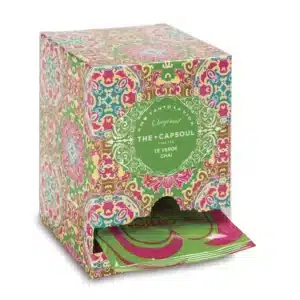 Pirámides de Té Verde Chai – "Energía especiada para tus mañanas"